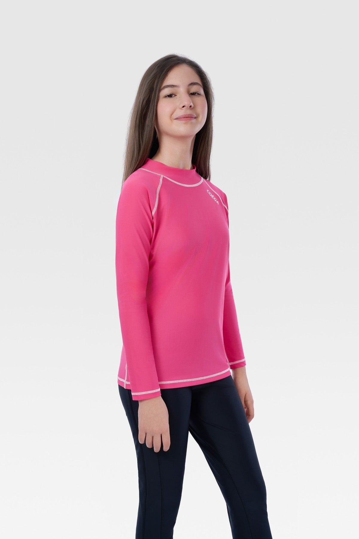 COEGA Girls Youth Rash Guard - Long Sleeve