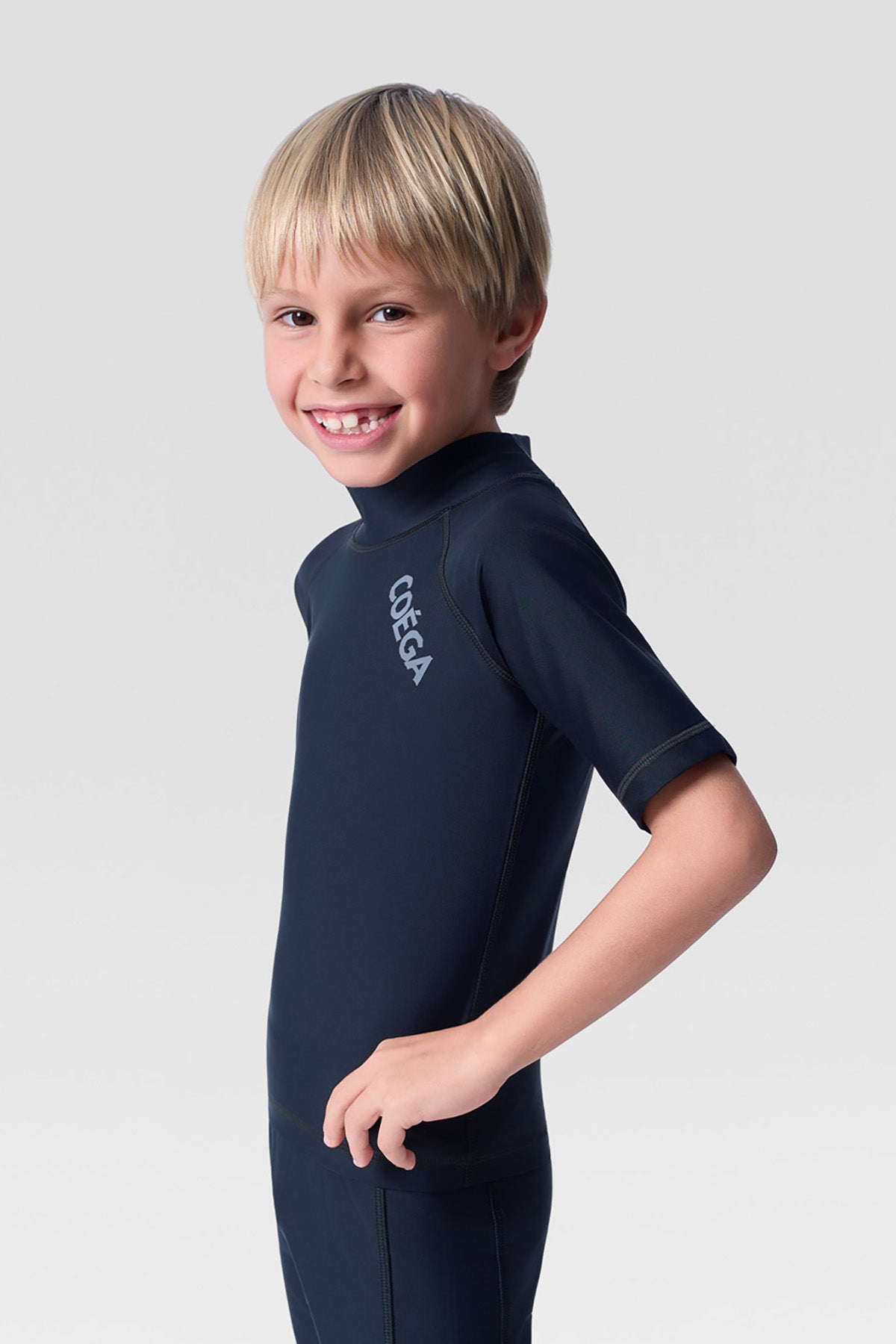 COEGA Boys Kids Rash Guard - Short Sleeve