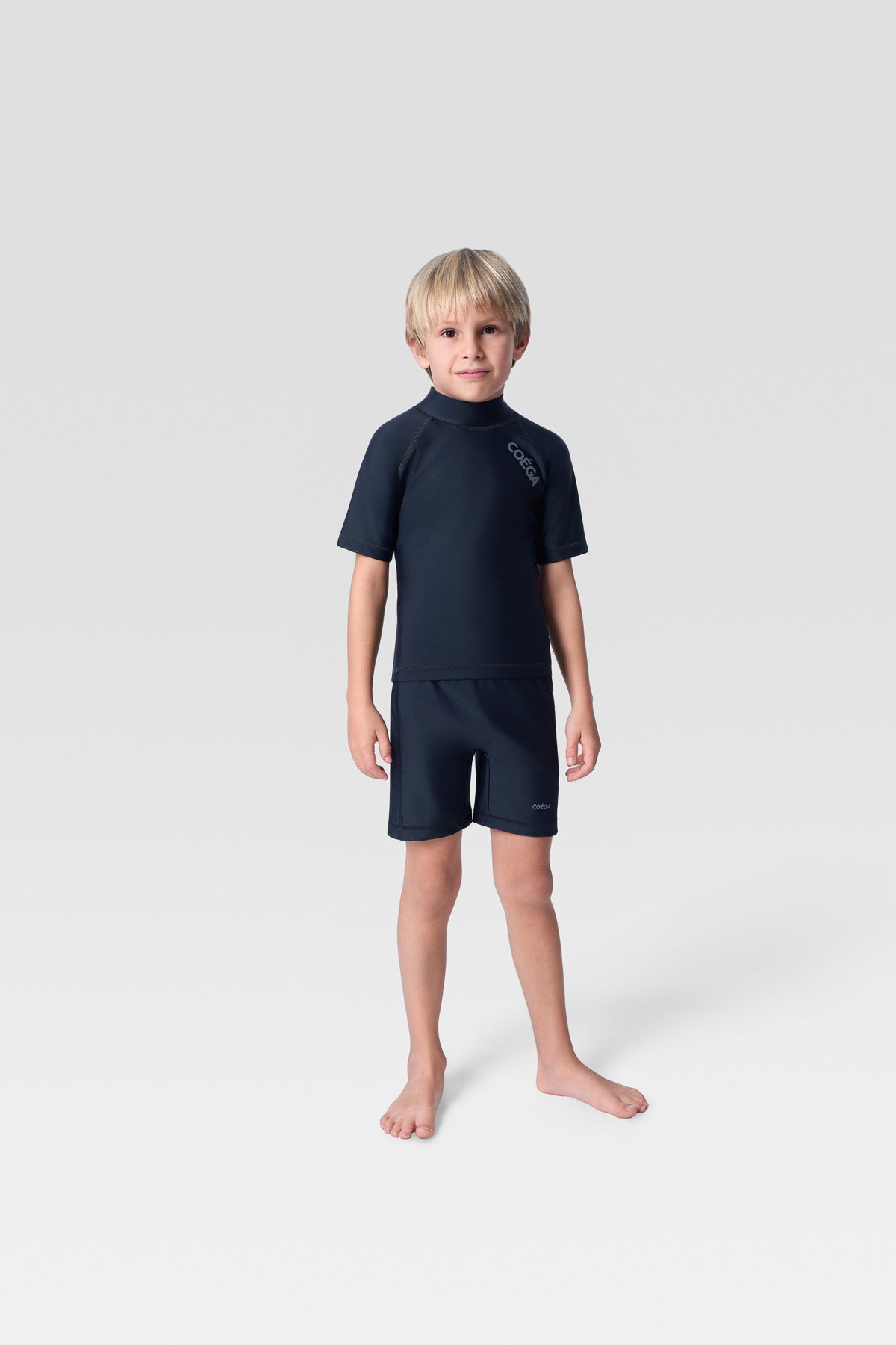 COEGA Boys Kids Rash Guard - Short Sleeve