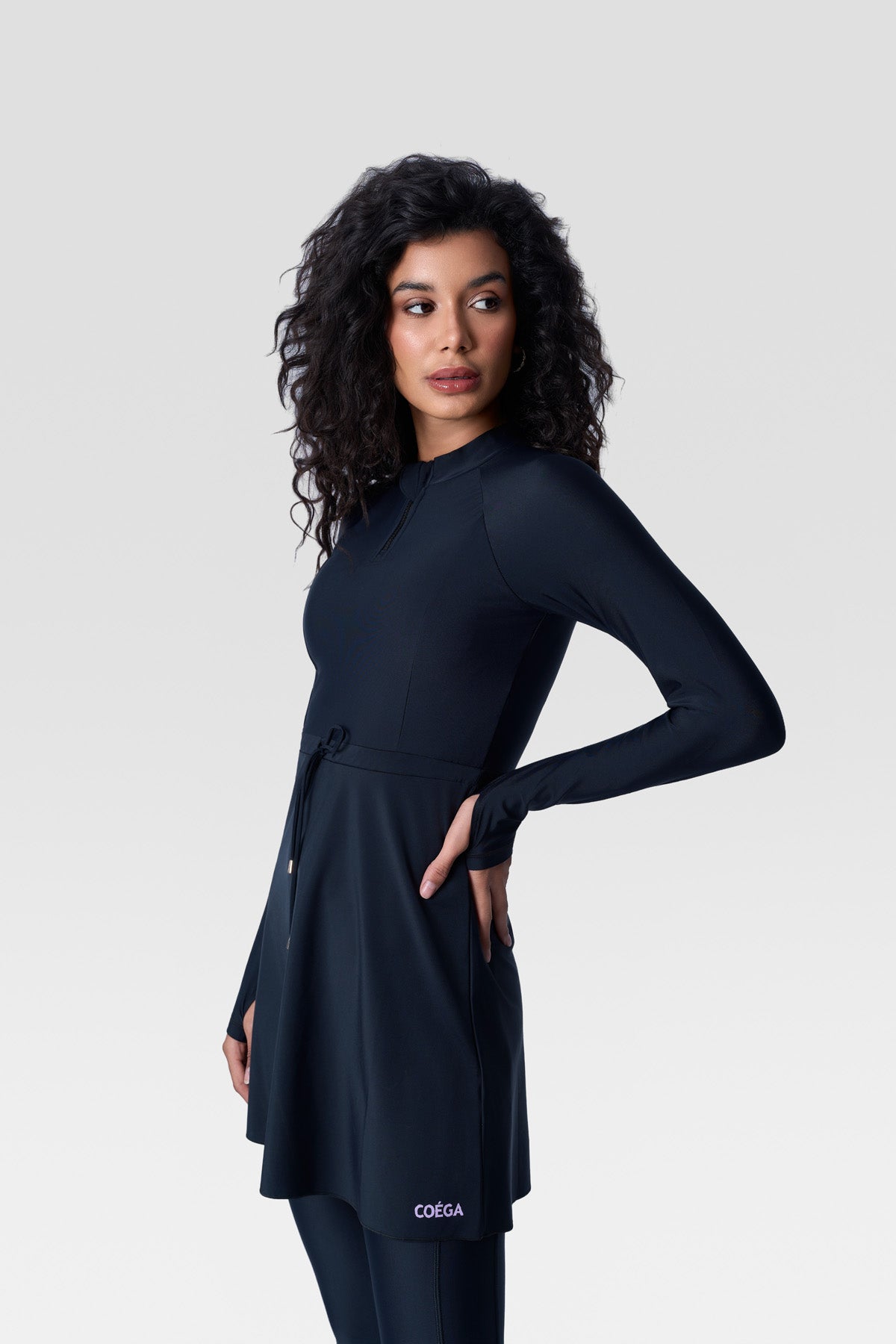 سترة سباحة نسائية من COEGA - تنورة