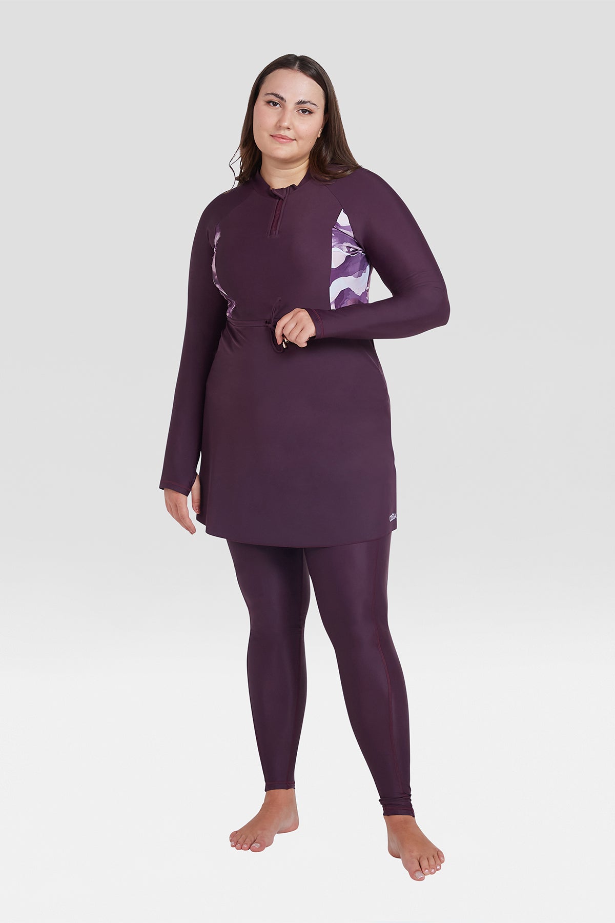 COEGA Ladies Modest Swimsuit - Skirted Two Piece Set