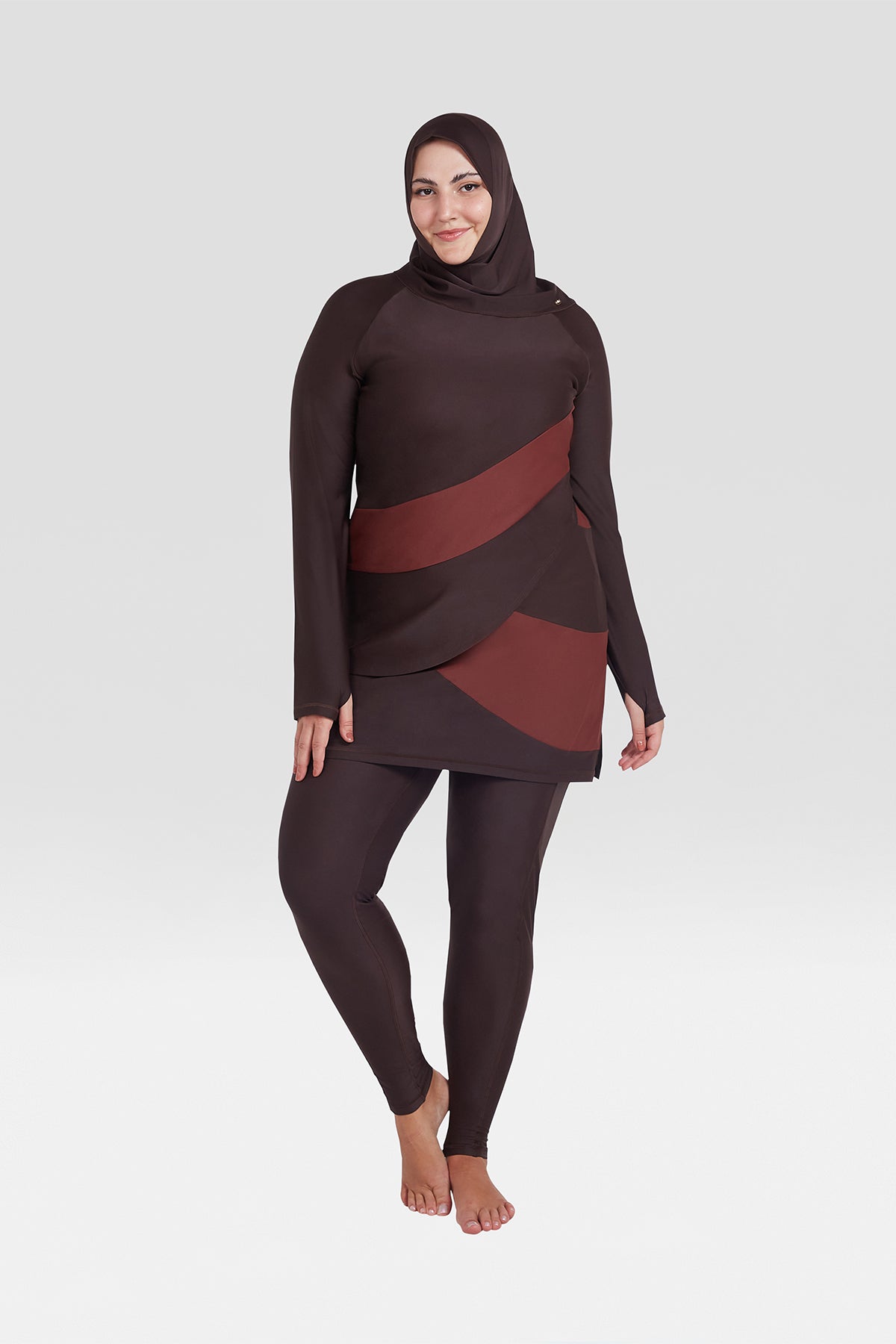 COEGA Ladies Modest Swim Suit - Three Piece Set