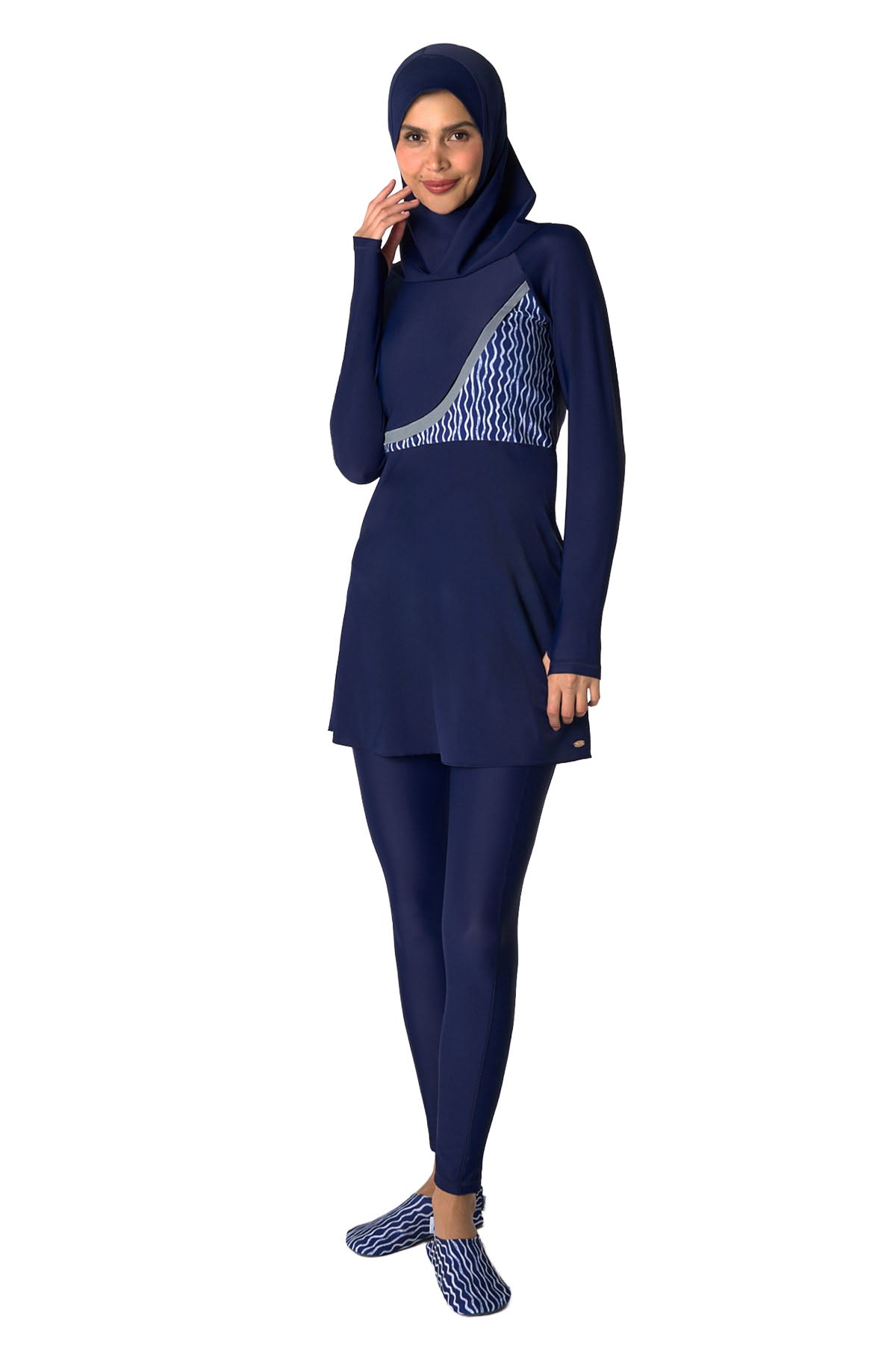 COEGA Ladies Modest Swimsuit - Skirted Three Piece Set