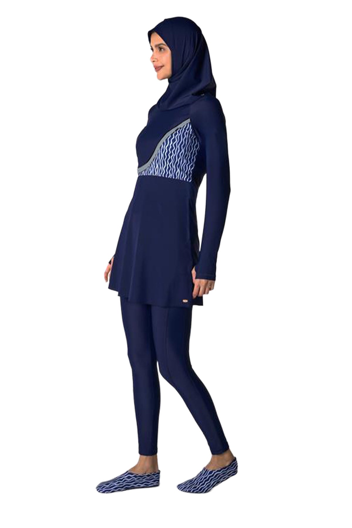 COEGA Ladies Modest Swimsuit - Skirted Three Piece Set