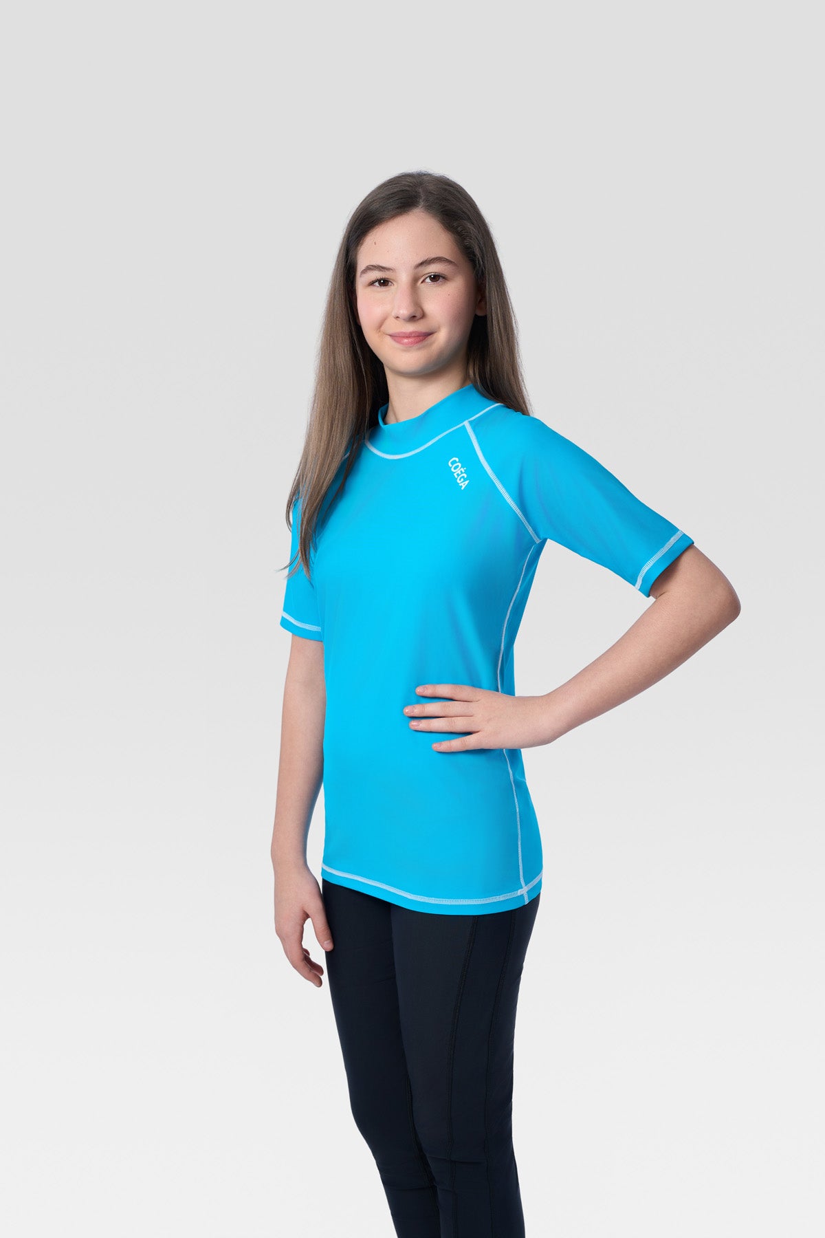 قميص COEGA للأولاد والشباب بأكمام قصيرة