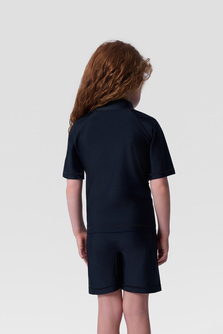 COEGA Girls Kids Rash Guard - Short Sleeve