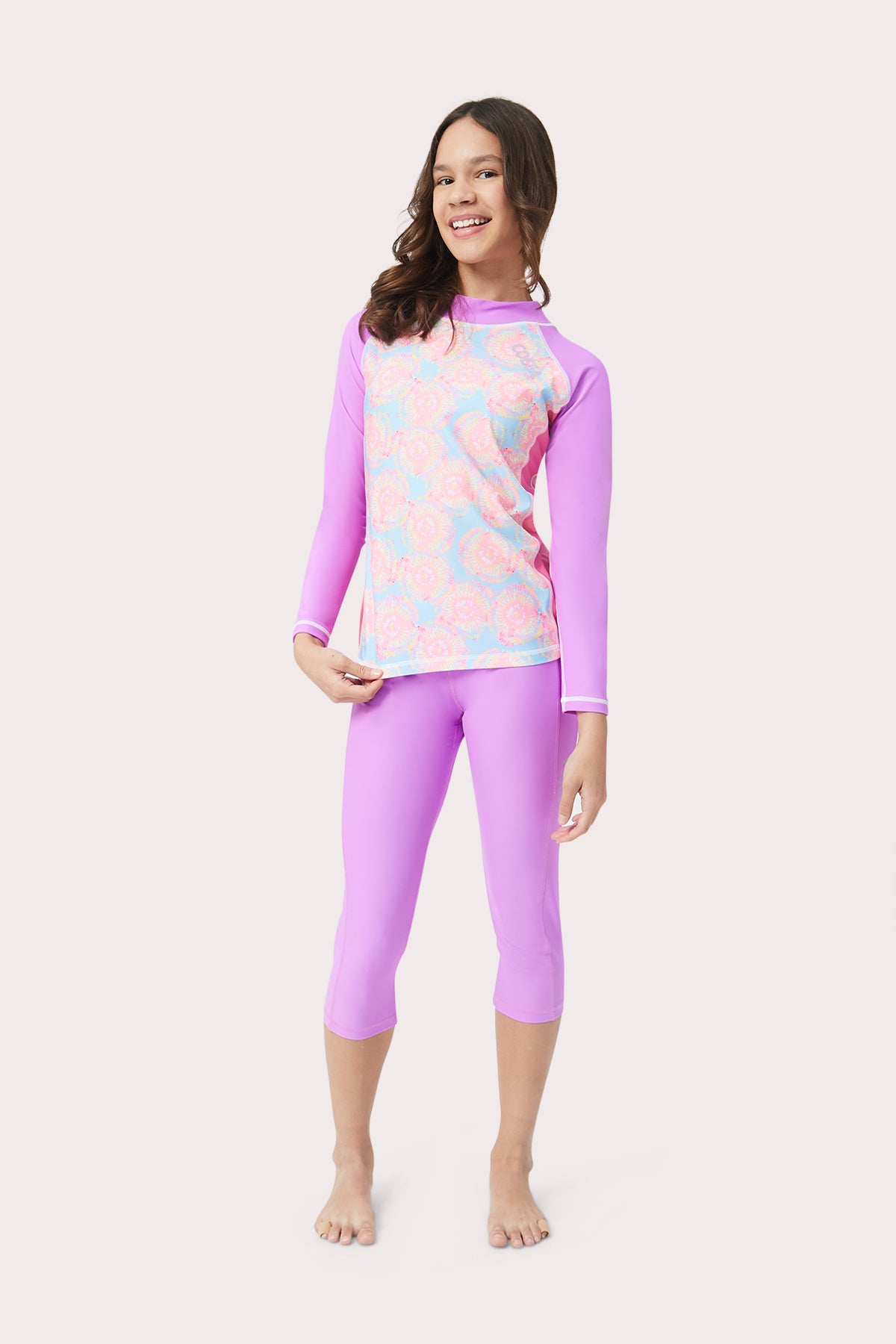 COEGA Girls Youth Swim Tights - 3/4 length