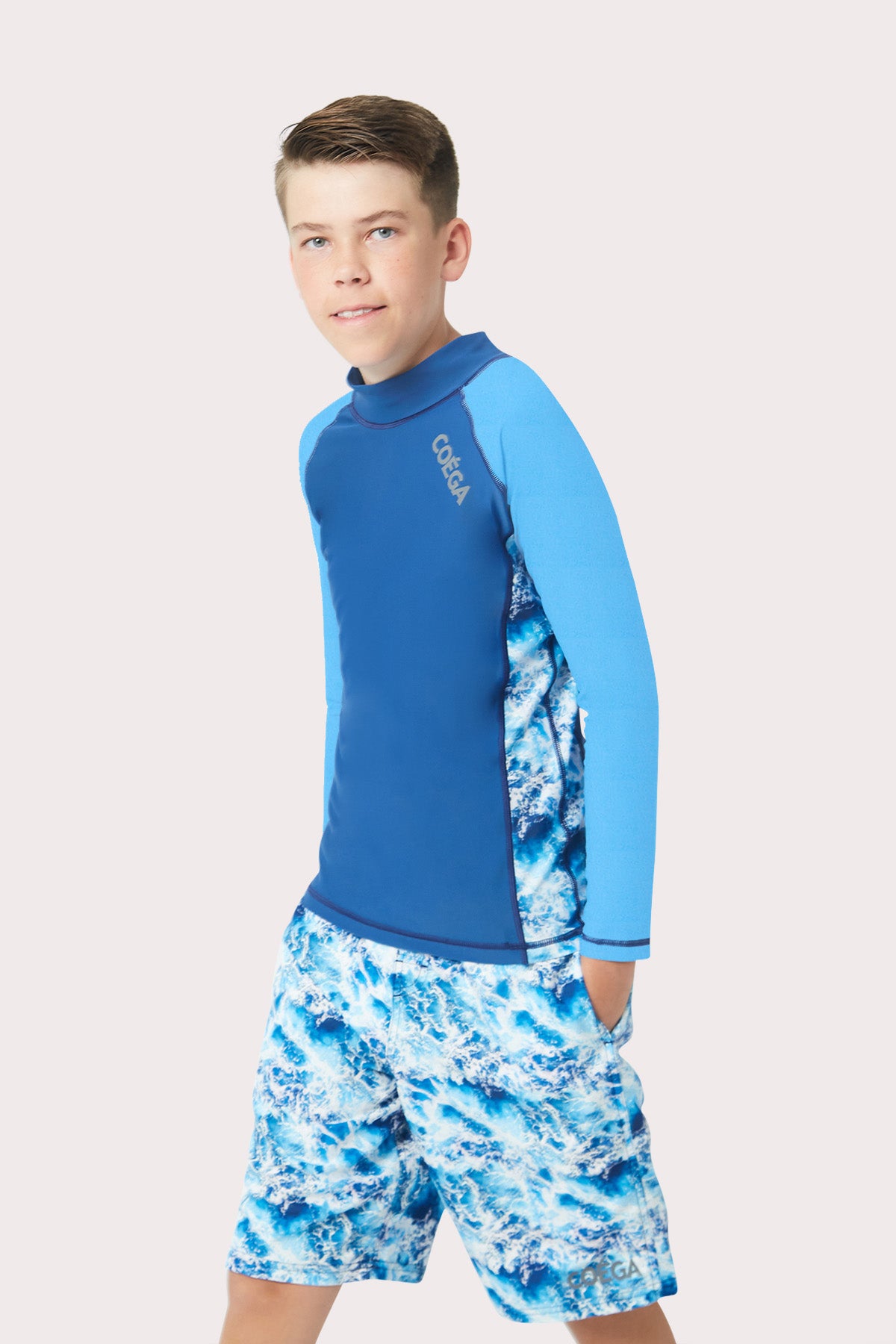 COEGA Boys Youth Rash Guard - Long Sleeve