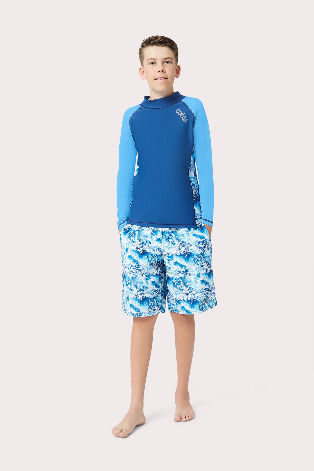 COEGA Boys Youth Rash Guard - Long Sleeve