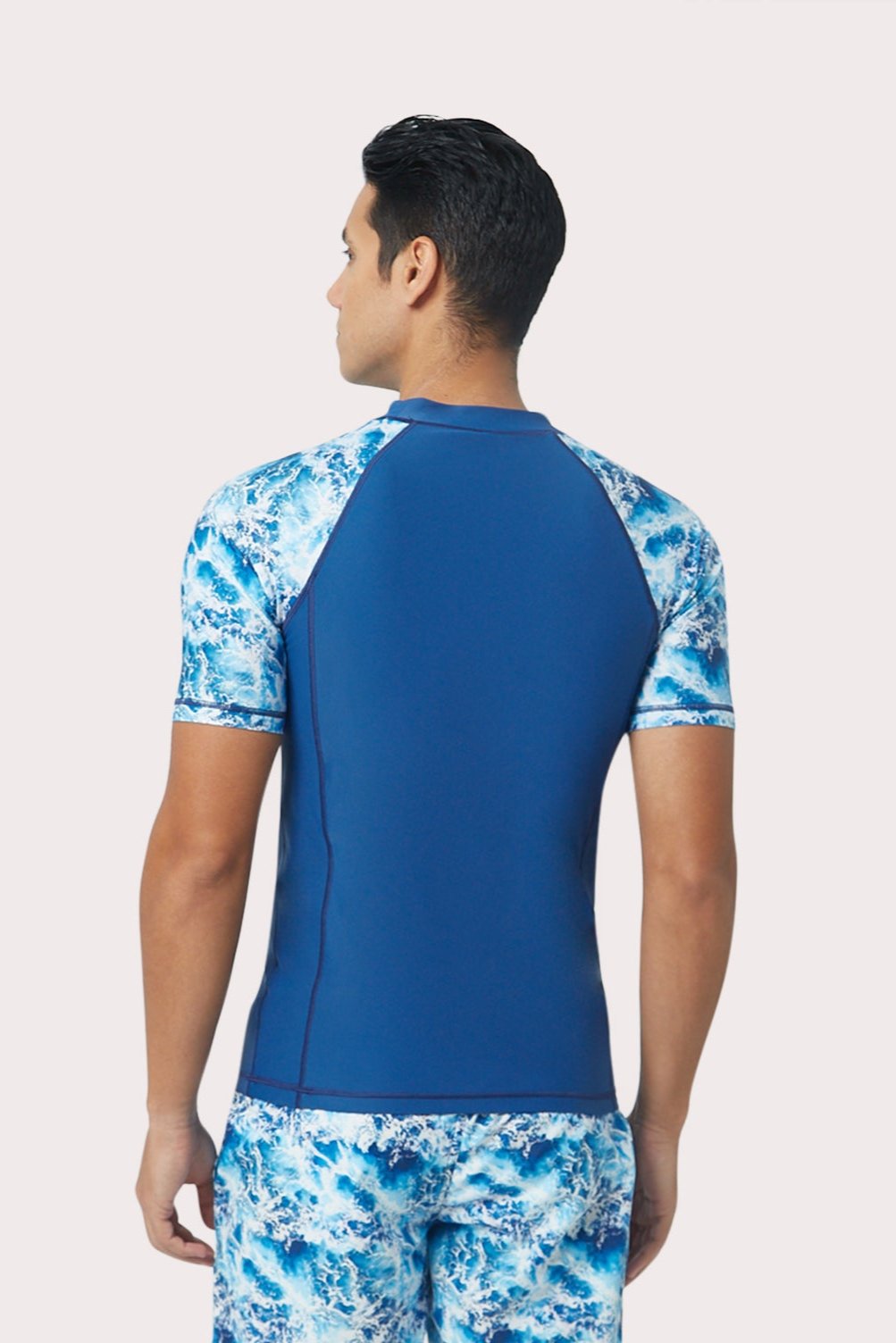 قميص COEGA Rashguard للرجال - بأكمام قصيرة