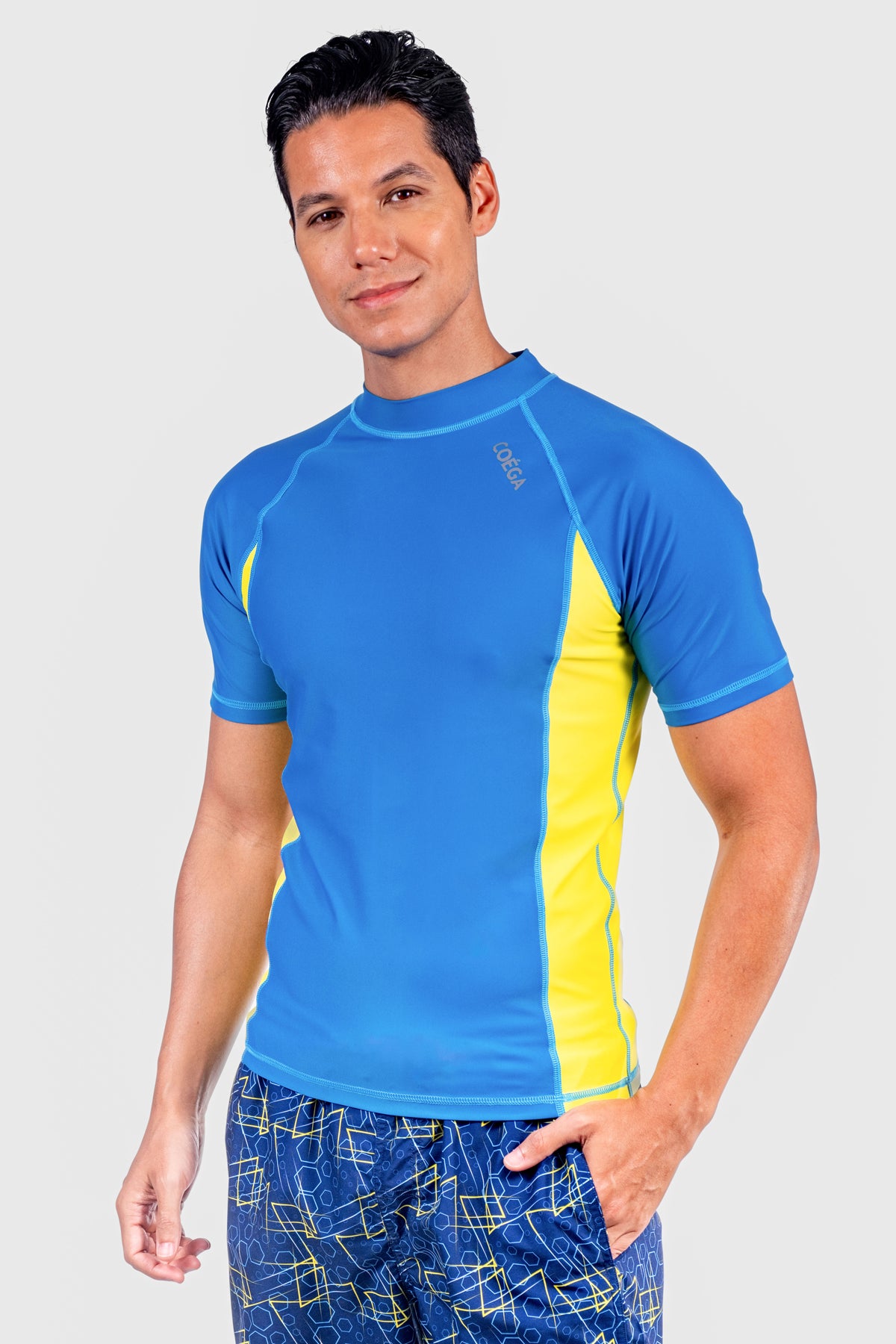 COEGA Mens Rash Guard - Short Sleeve