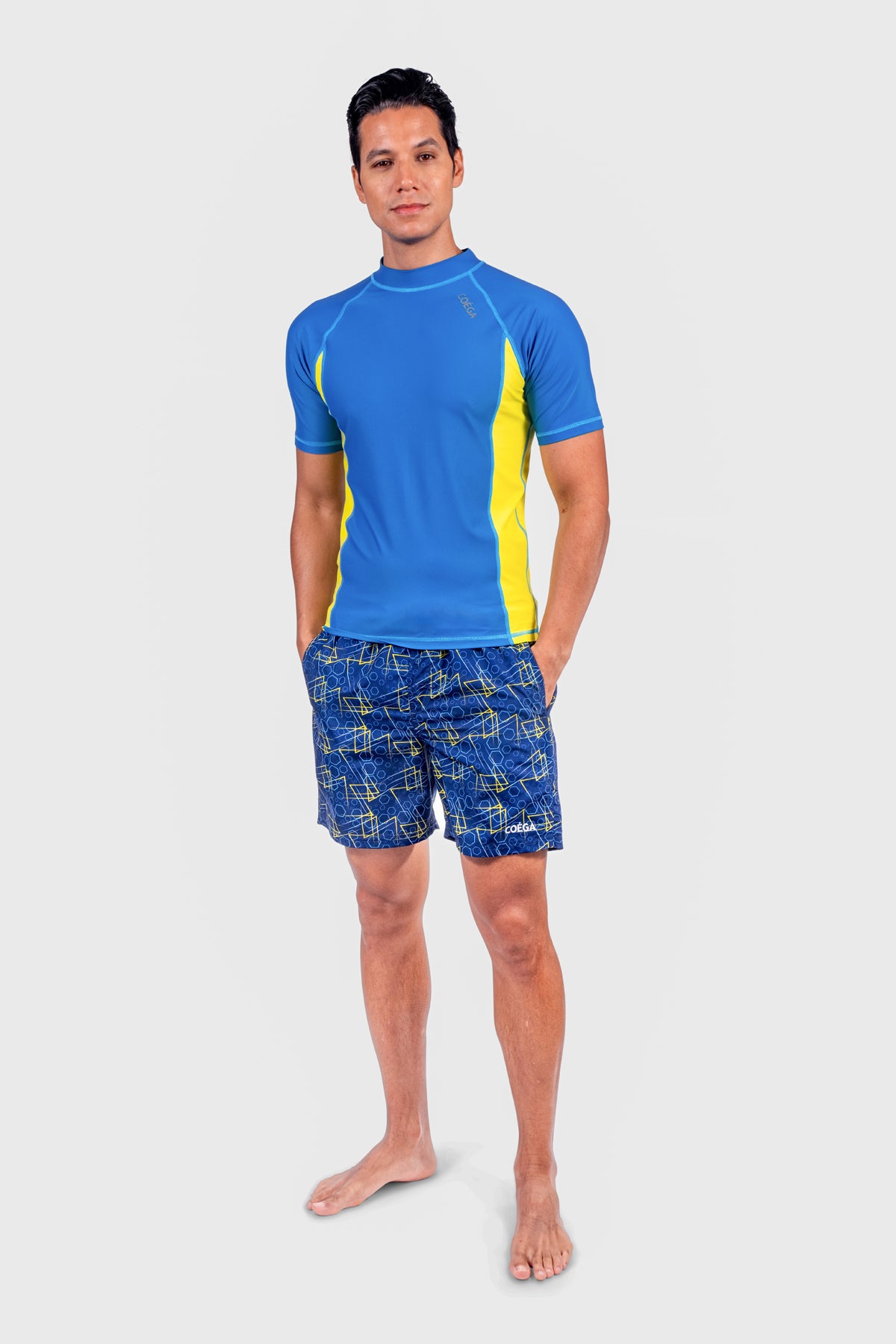 COEGA Mens Rash Guard - Short Sleeve