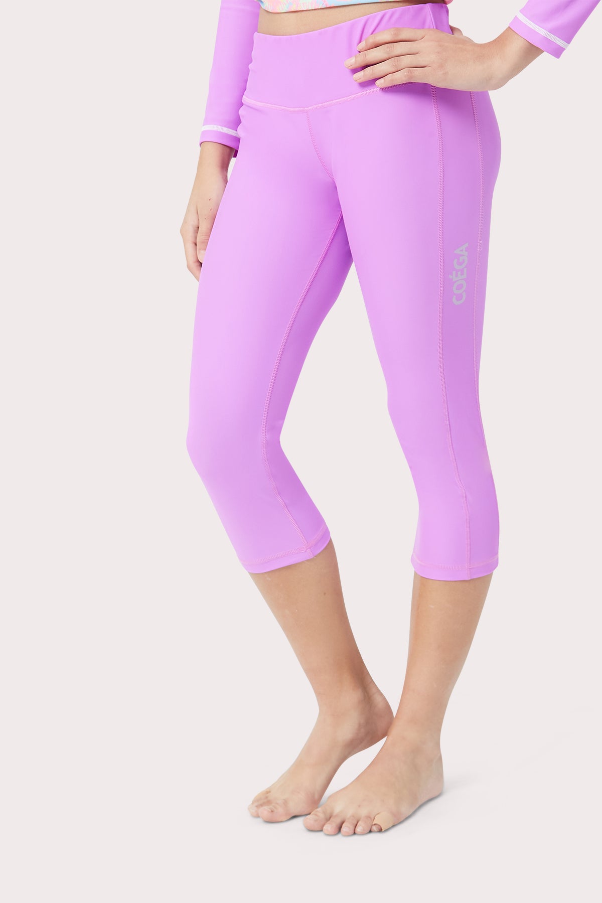 COEGA Girls Youth Swim Tights - 3/4 length