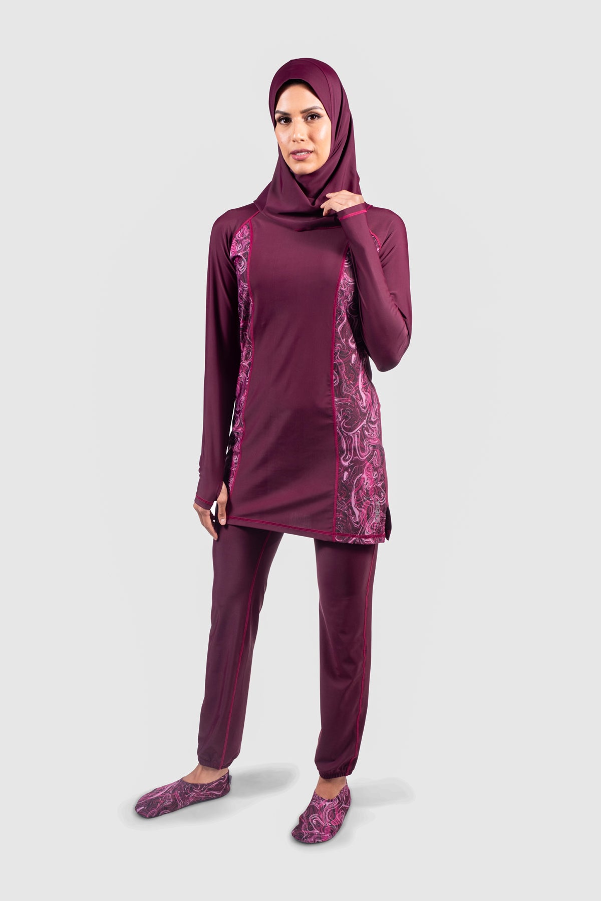 COEGA Ladies Modest Swim Suit - Three Piece Set