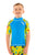 COEGA  Boys Kids Rashguard - Short Sleeve