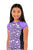 COEGA Girls Youth Rashguard - Capped Sleeve