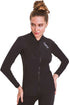 COEGA Ladies Rashguard - Long Sleeve with Full Zip